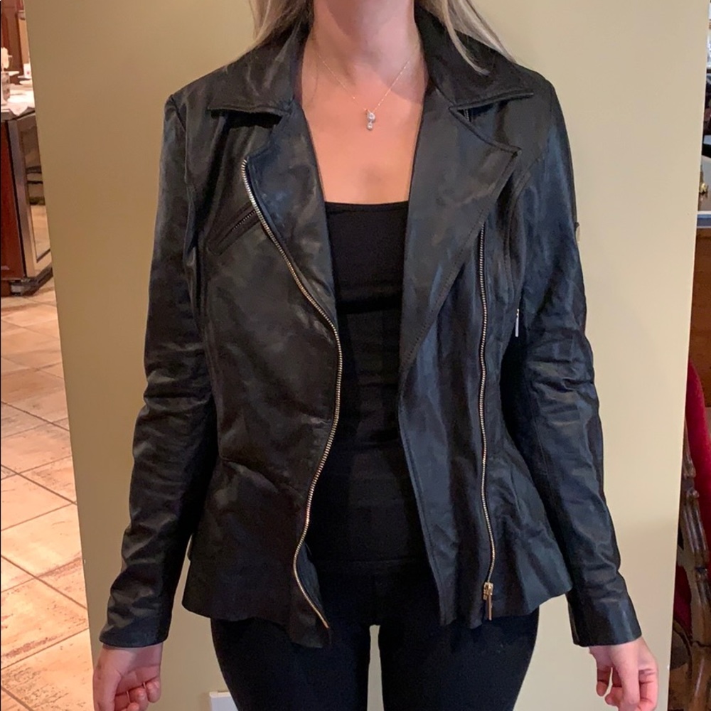 Real leather Jacket made in Italy
